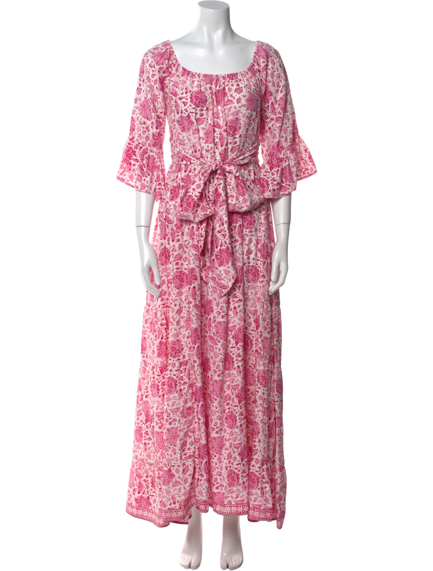 Natalie Martin Silk Long Dress