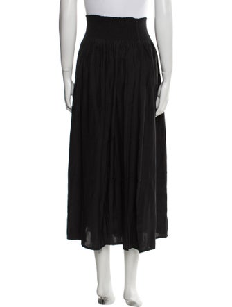 Natalie Martin Silk Midi Length Skirt
