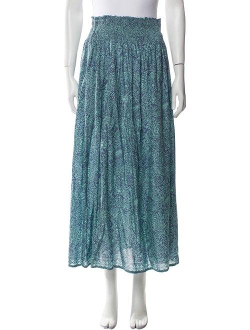 Natalie Martin Floral Print Midi Length Skirt