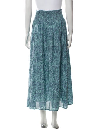 Natalie Martin Floral Print Midi Length Skirt