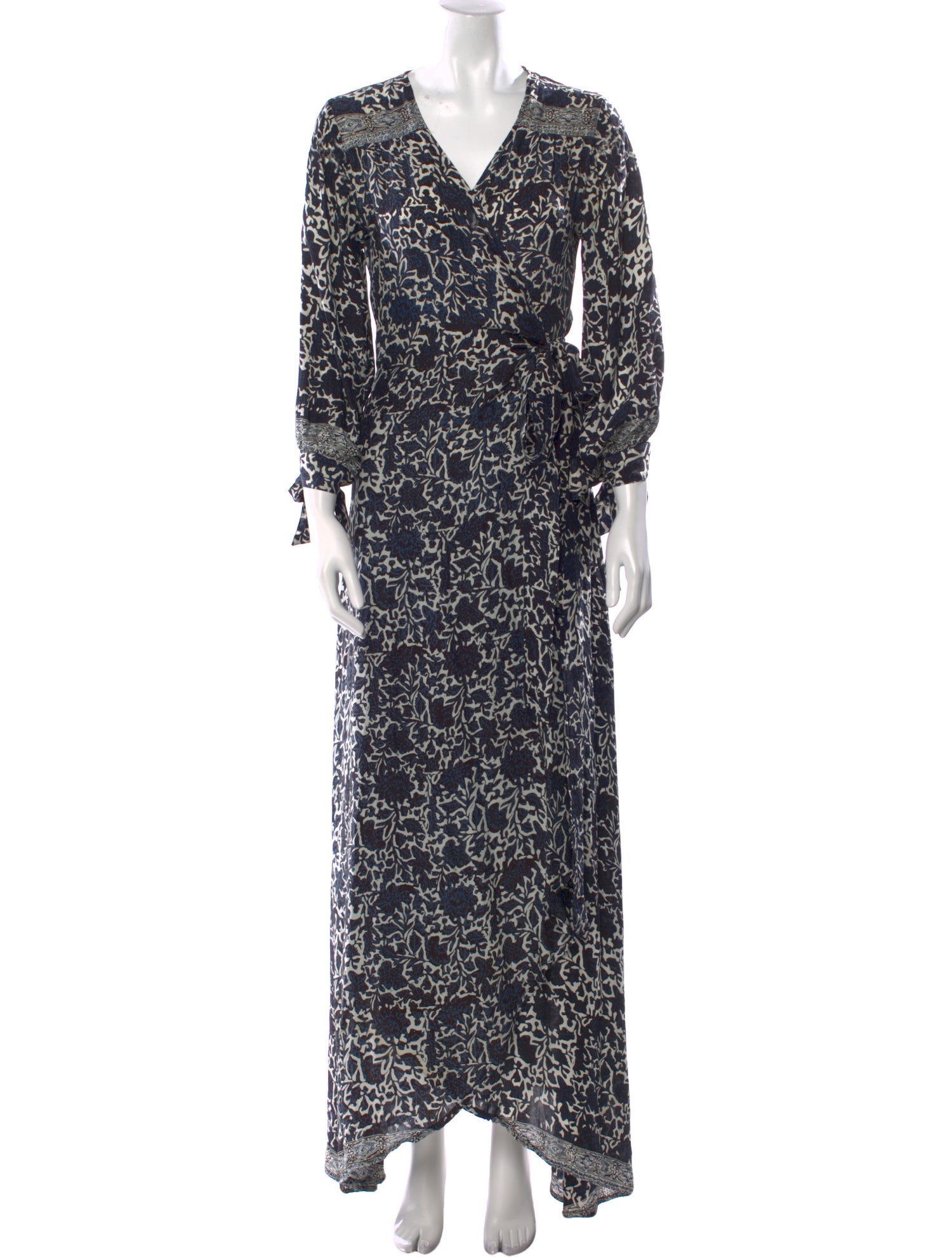 Natalie Martin Silk Long Dress