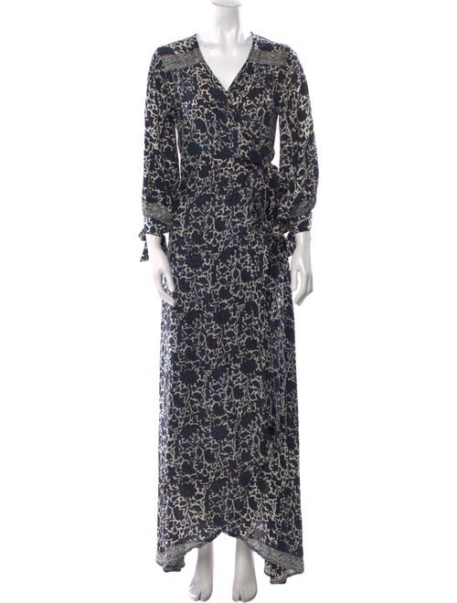 Natalie Martin Silk Long Dress