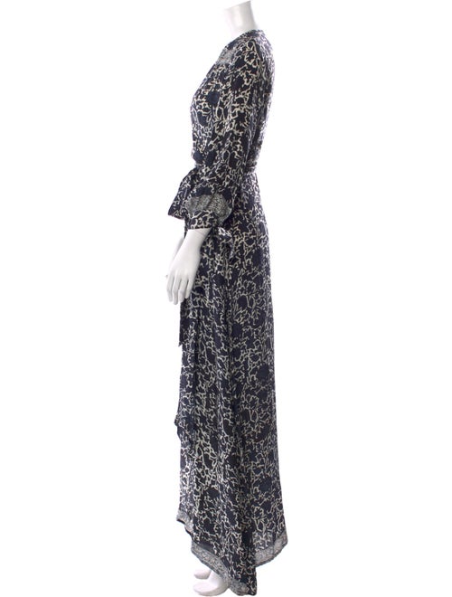 Natalie Martin Silk Long Dress