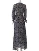 Natalie Martin Silk Long Dress