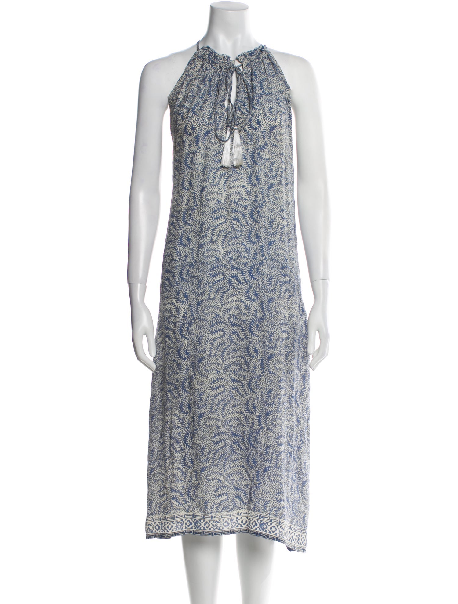 Natalie Martin Printed Midi Length Dress