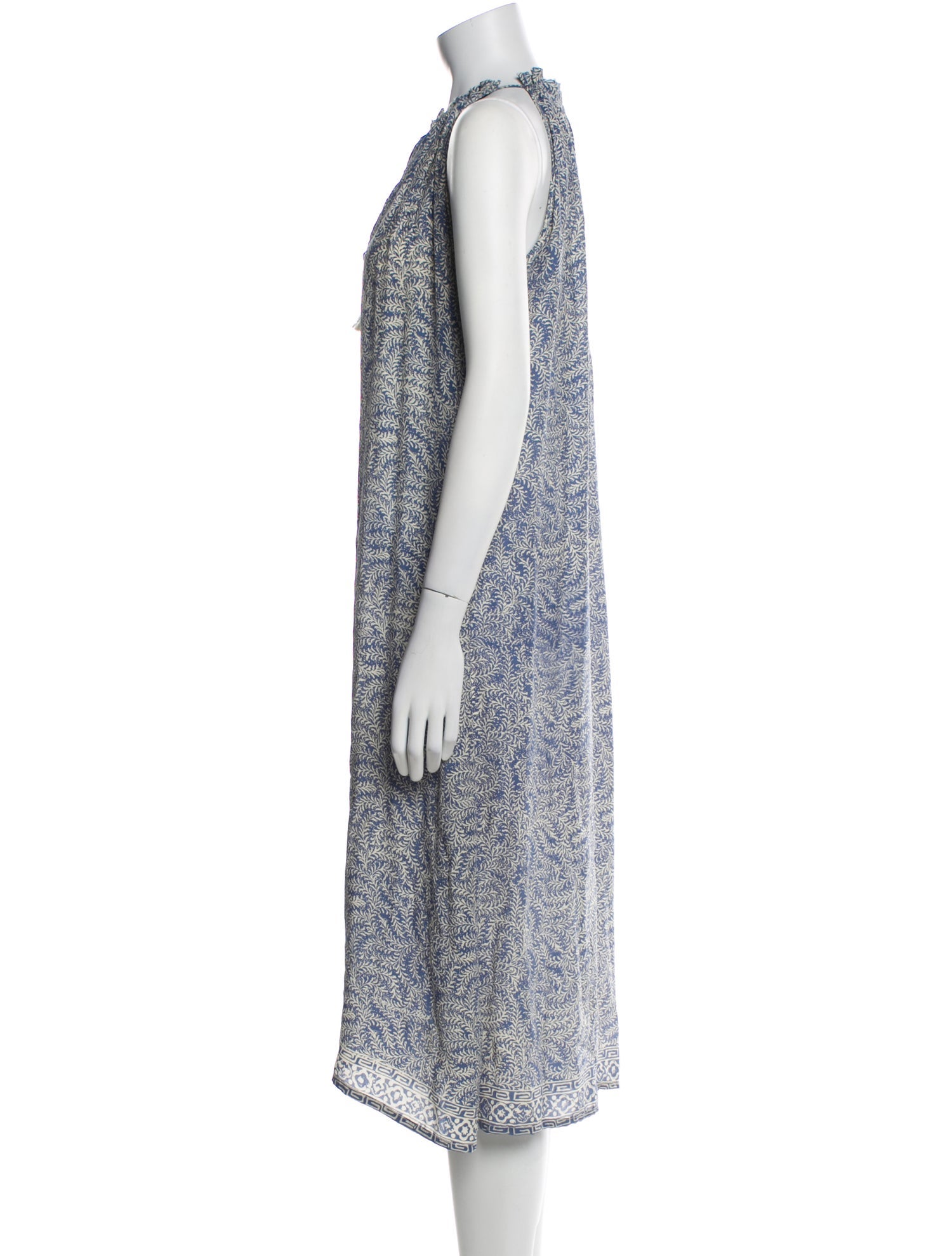 Natalie Martin Printed Midi Length Dress