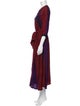 Natalie Martin Silk Long Dress