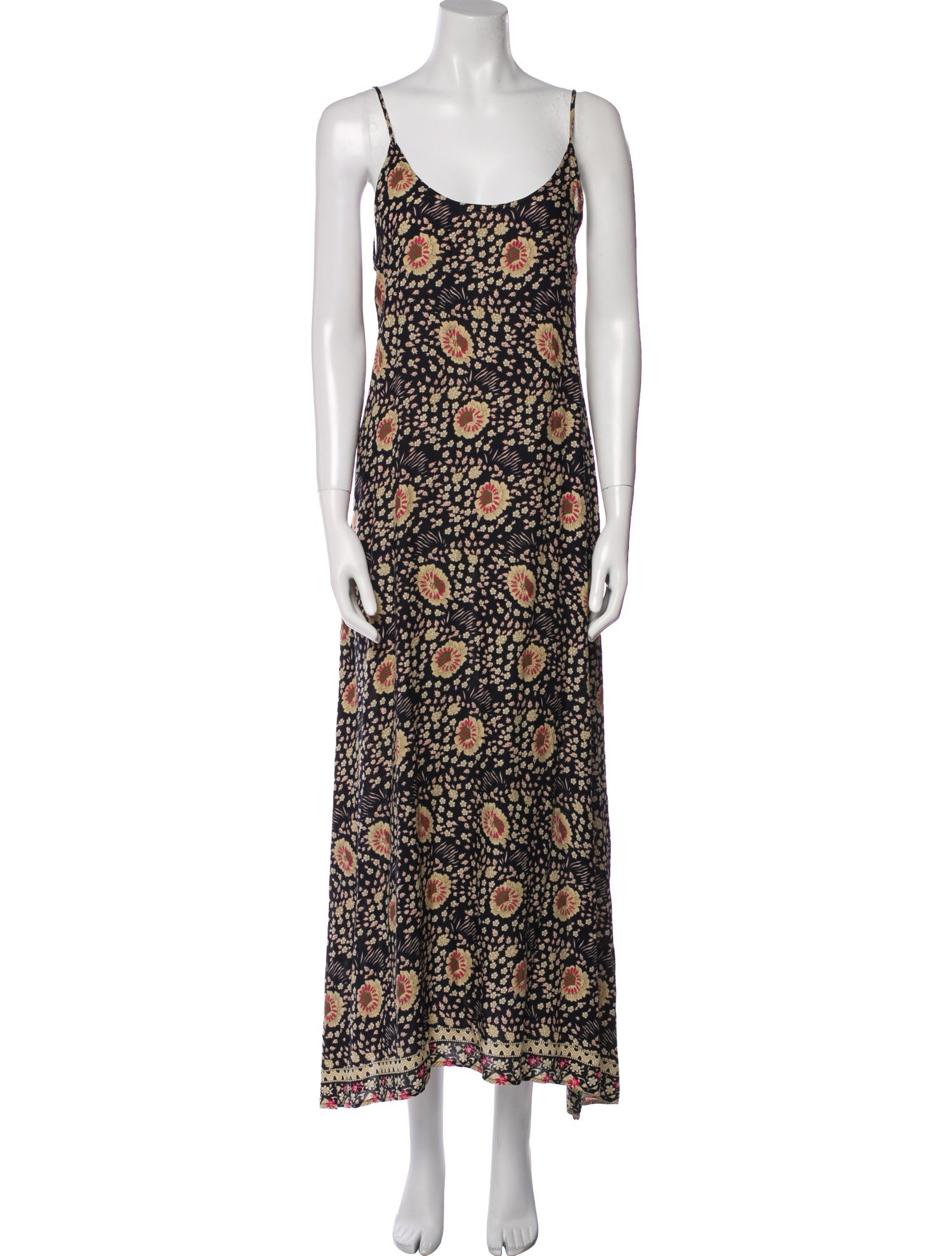 Natalie Martin Printed Long Dress