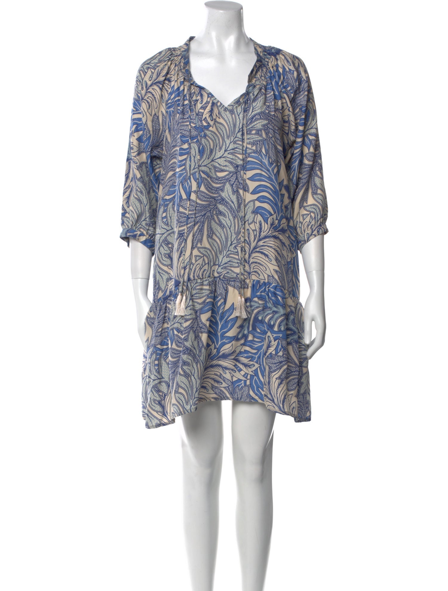 Natalie Martin Silk Mini Dress