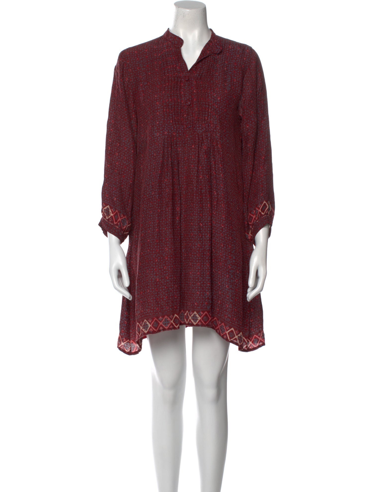 Natalie Martin Silk Mini Dress