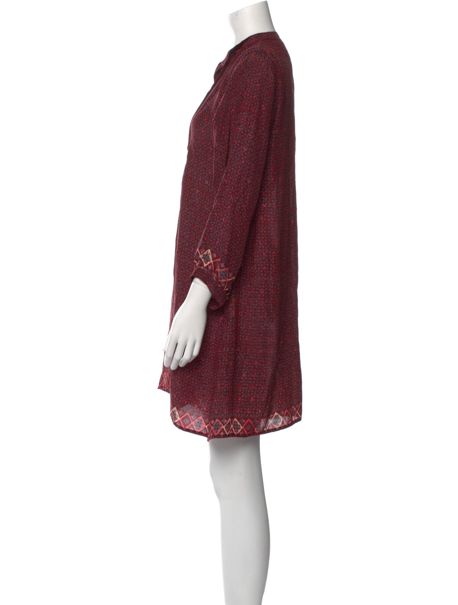 Natalie Martin Silk Mini Dress