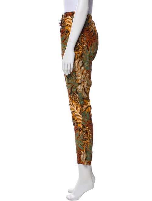 Natalie Martin Silk Printed Sweatpants