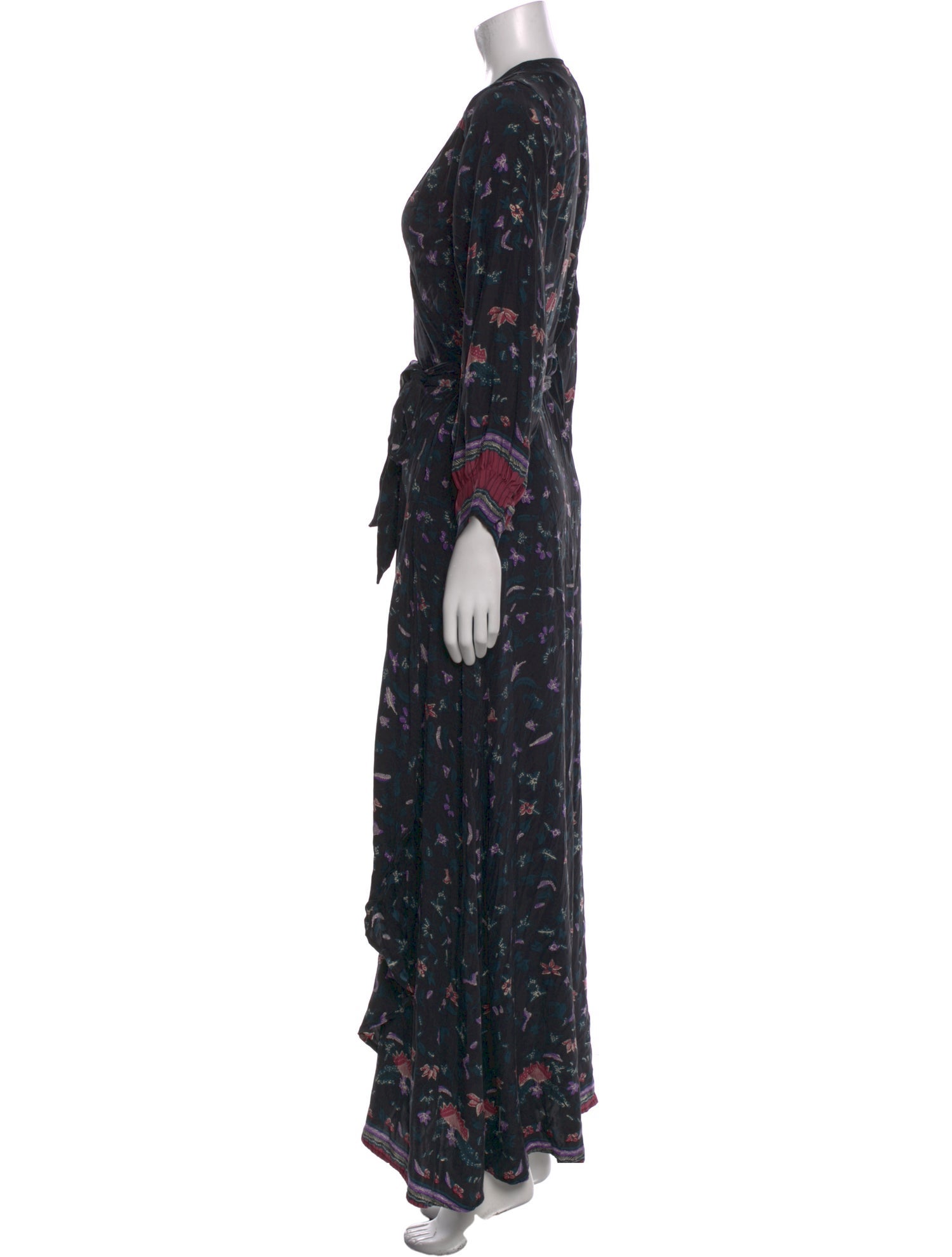 Natalie Martin Silk Long Dress