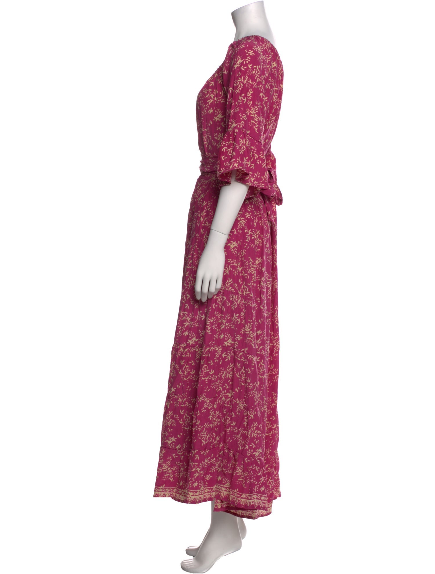 Natalie Martin Silk Long Dress