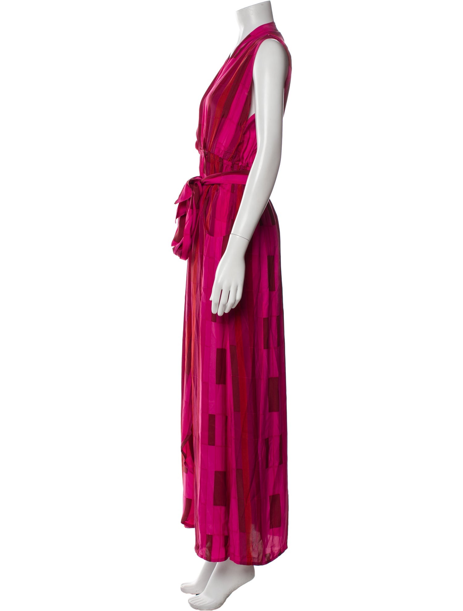 Natalie Martin Silk Long Dress