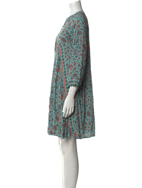 Natalie Martin Floral Print Knee-Length Dress