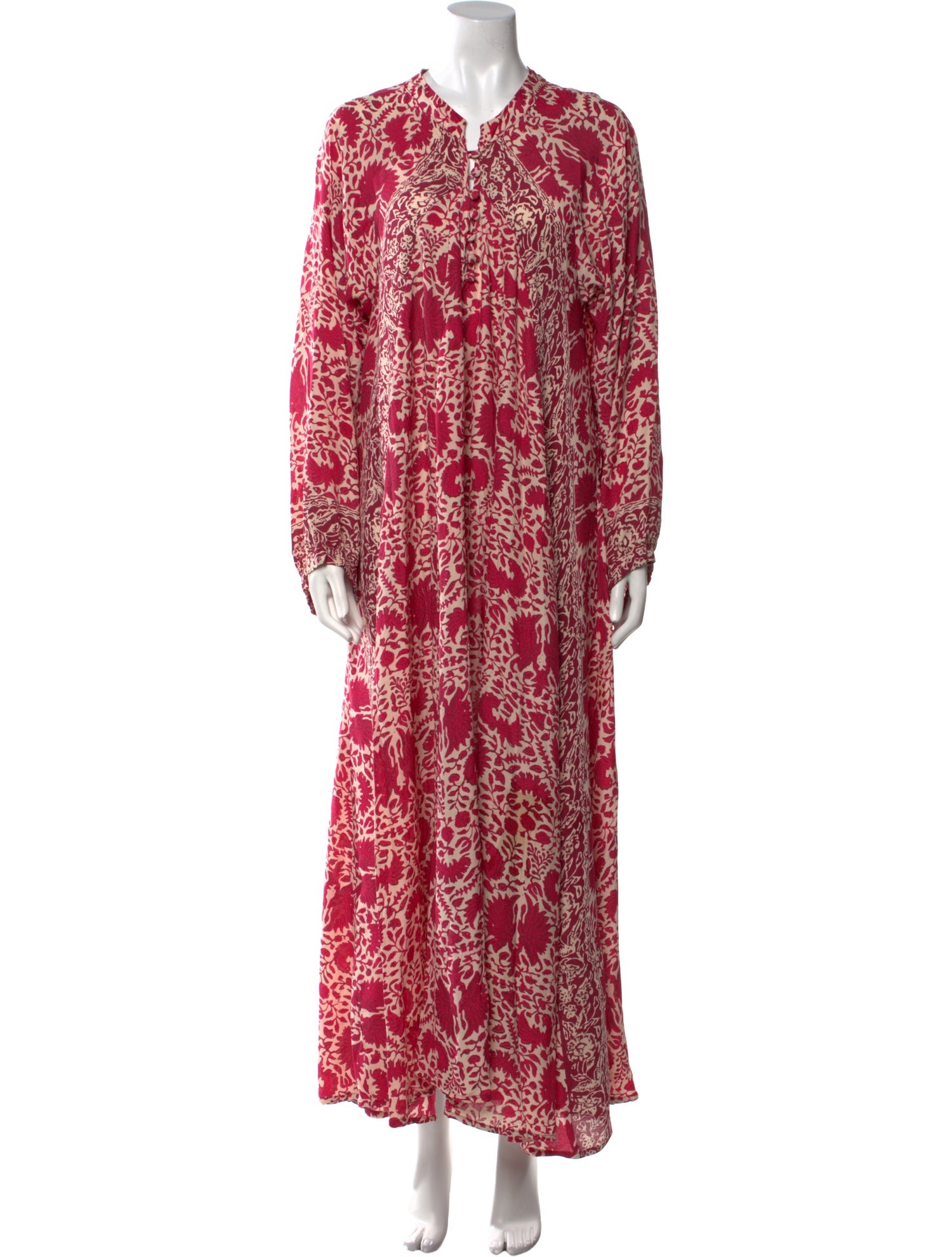 Natalie Martin Silk Long Dress