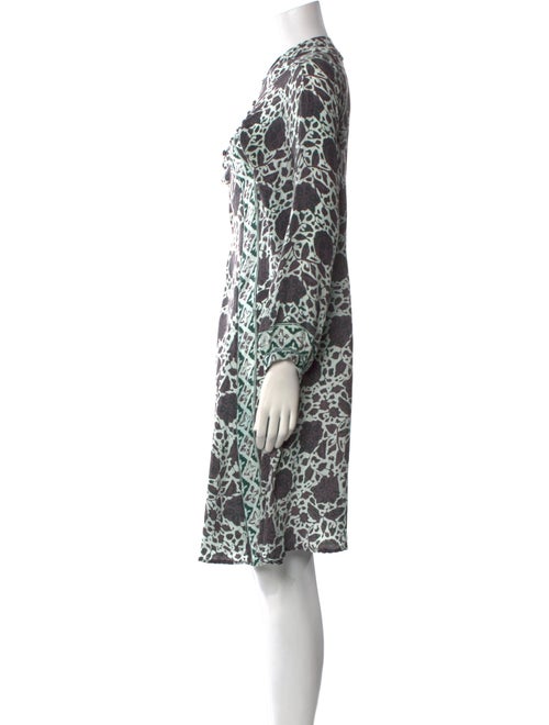 Natalie Martin Silk Knee-Length Dress