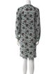 Natalie Martin Silk Knee-Length Dress