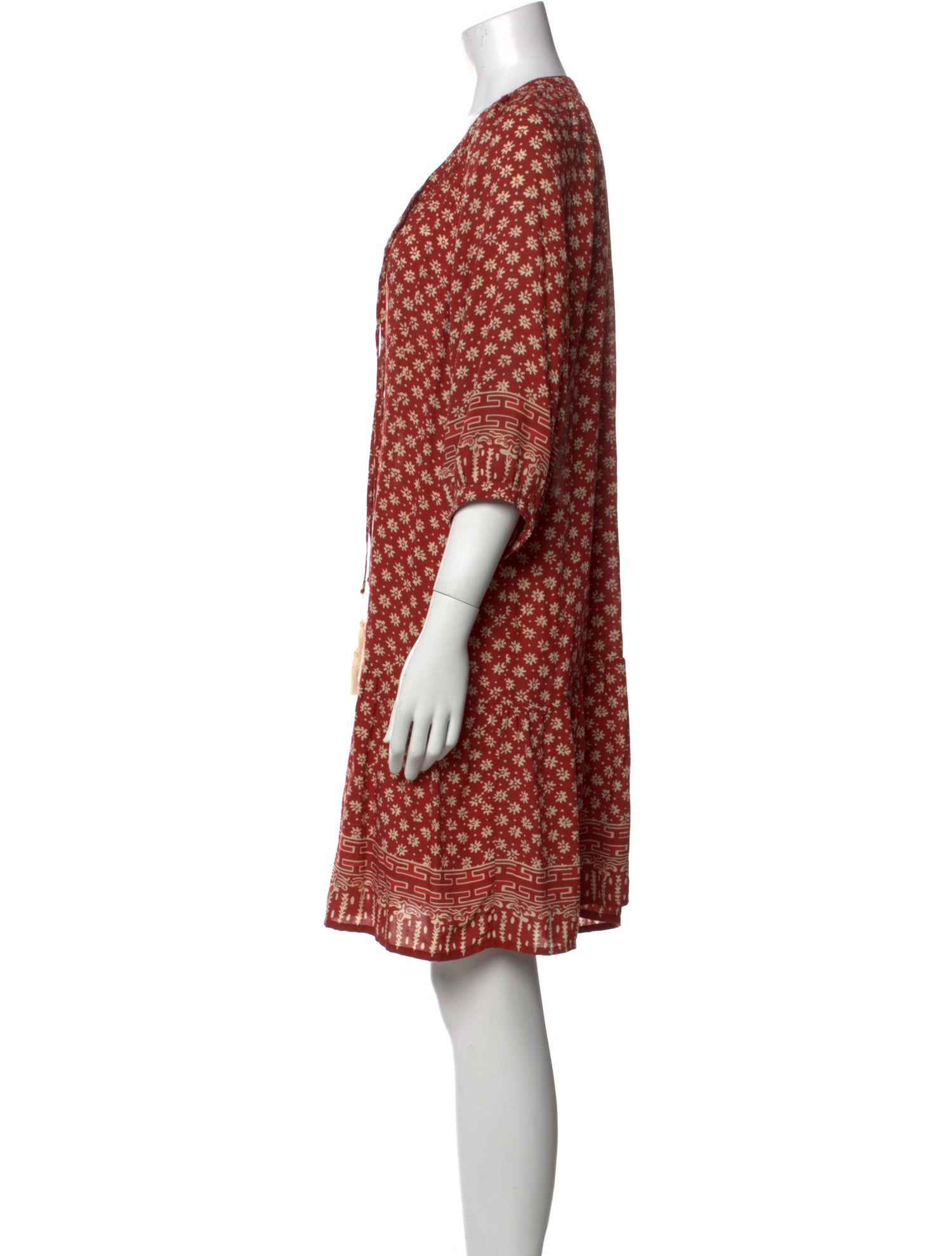 Natalie Martin Printed Mini Dress