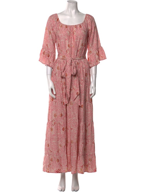 Natalie Martin Silk Midi Length Dress