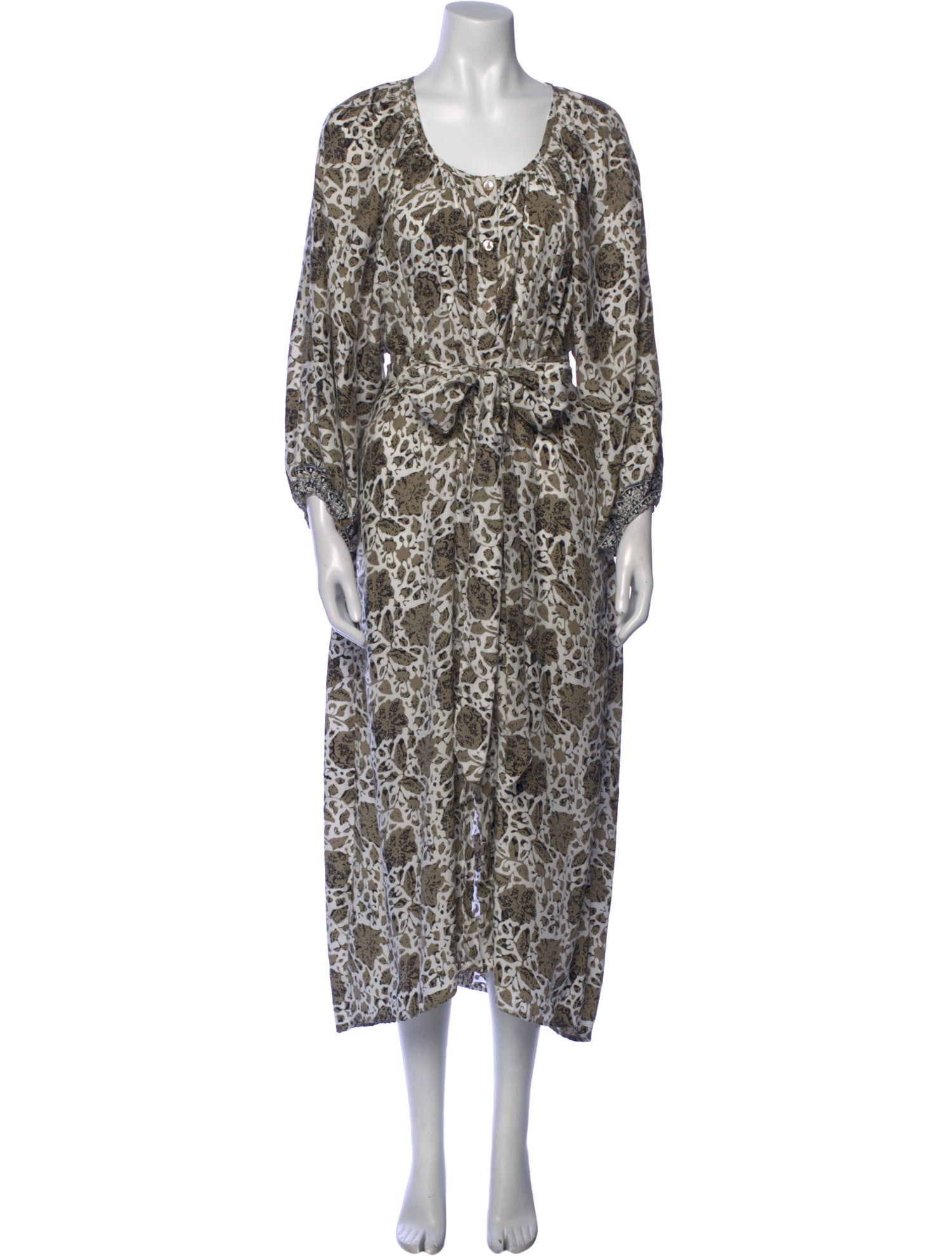 Natalie Martin Silk Long Dress