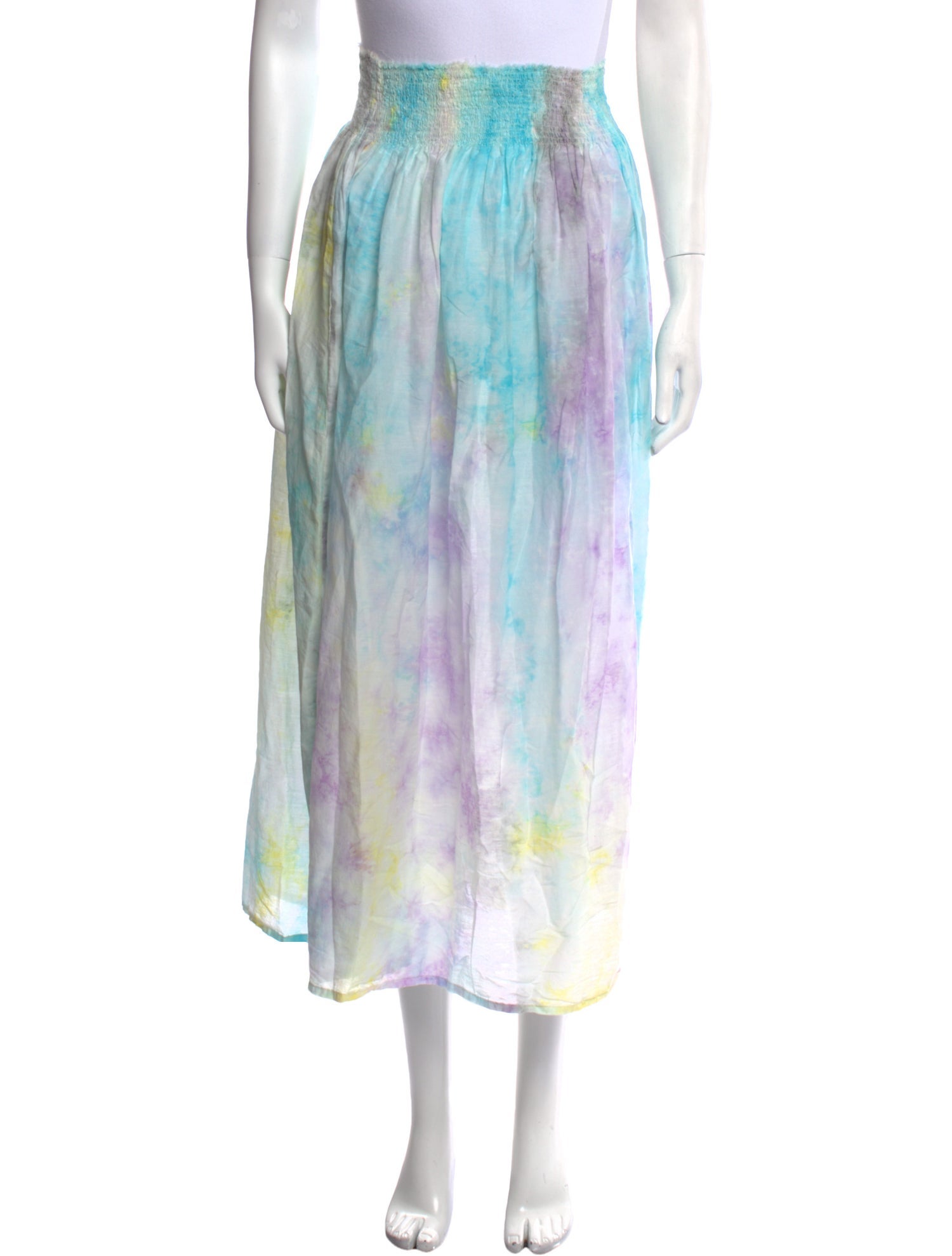 Natalie Martin Printed Midi Length Skirt