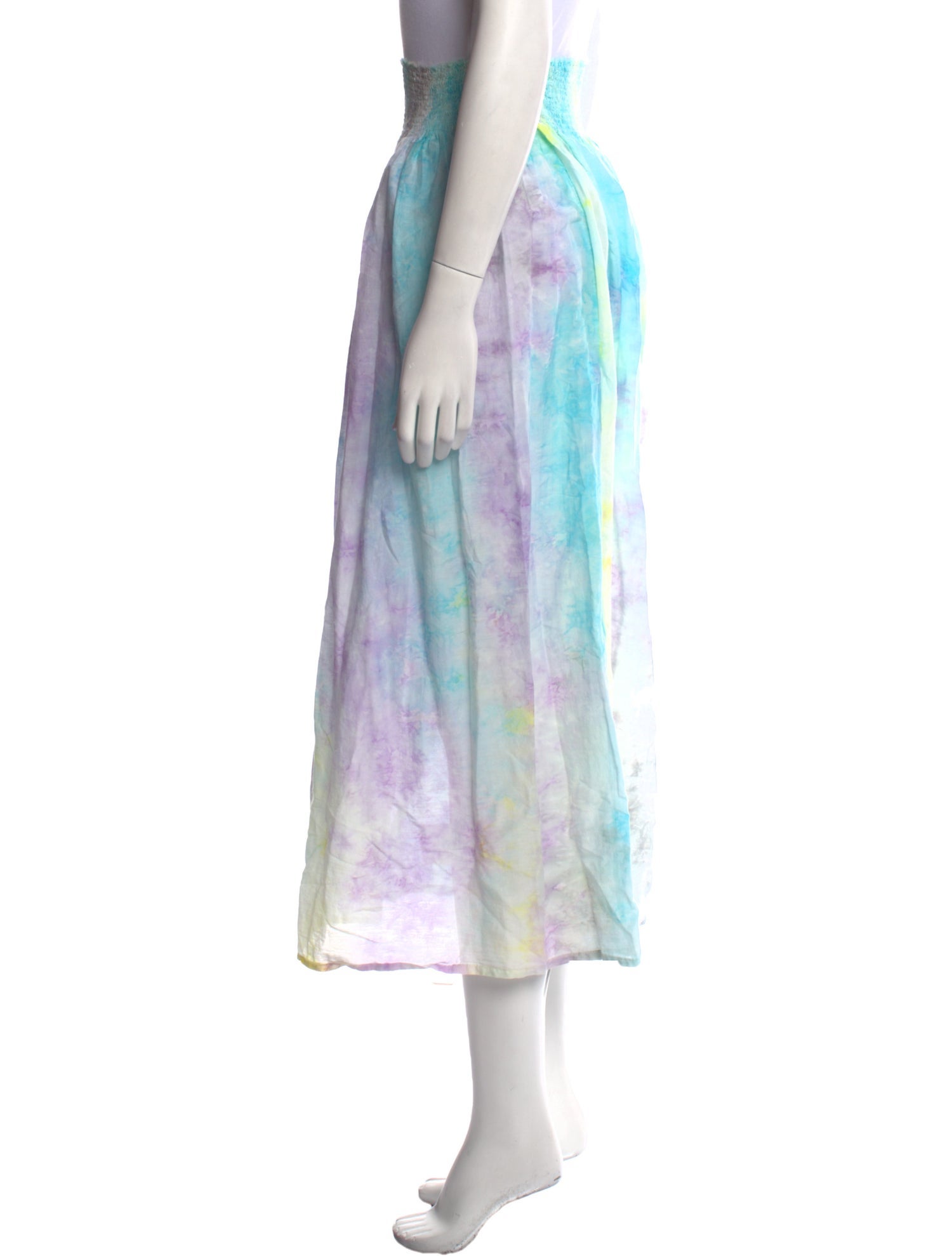 Natalie Martin Printed Midi Length Skirt