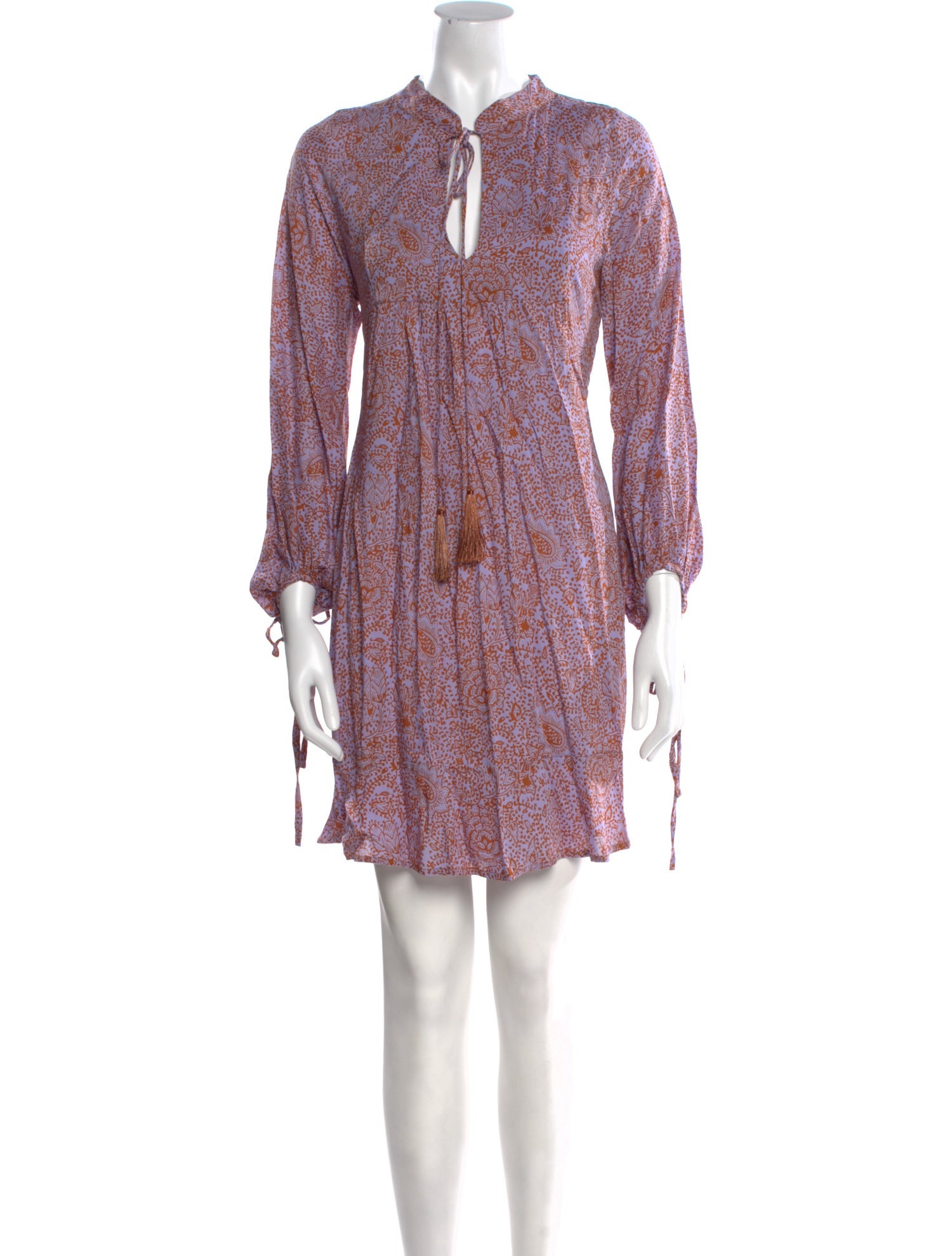 Natalie Martin Floral Print Mini Dress