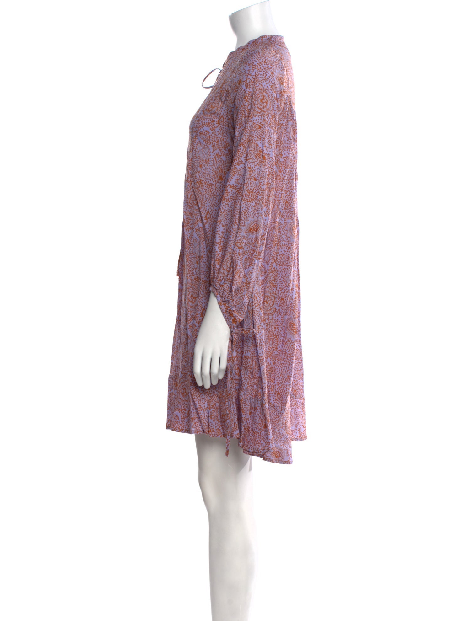 Natalie Martin Floral Print Mini Dress