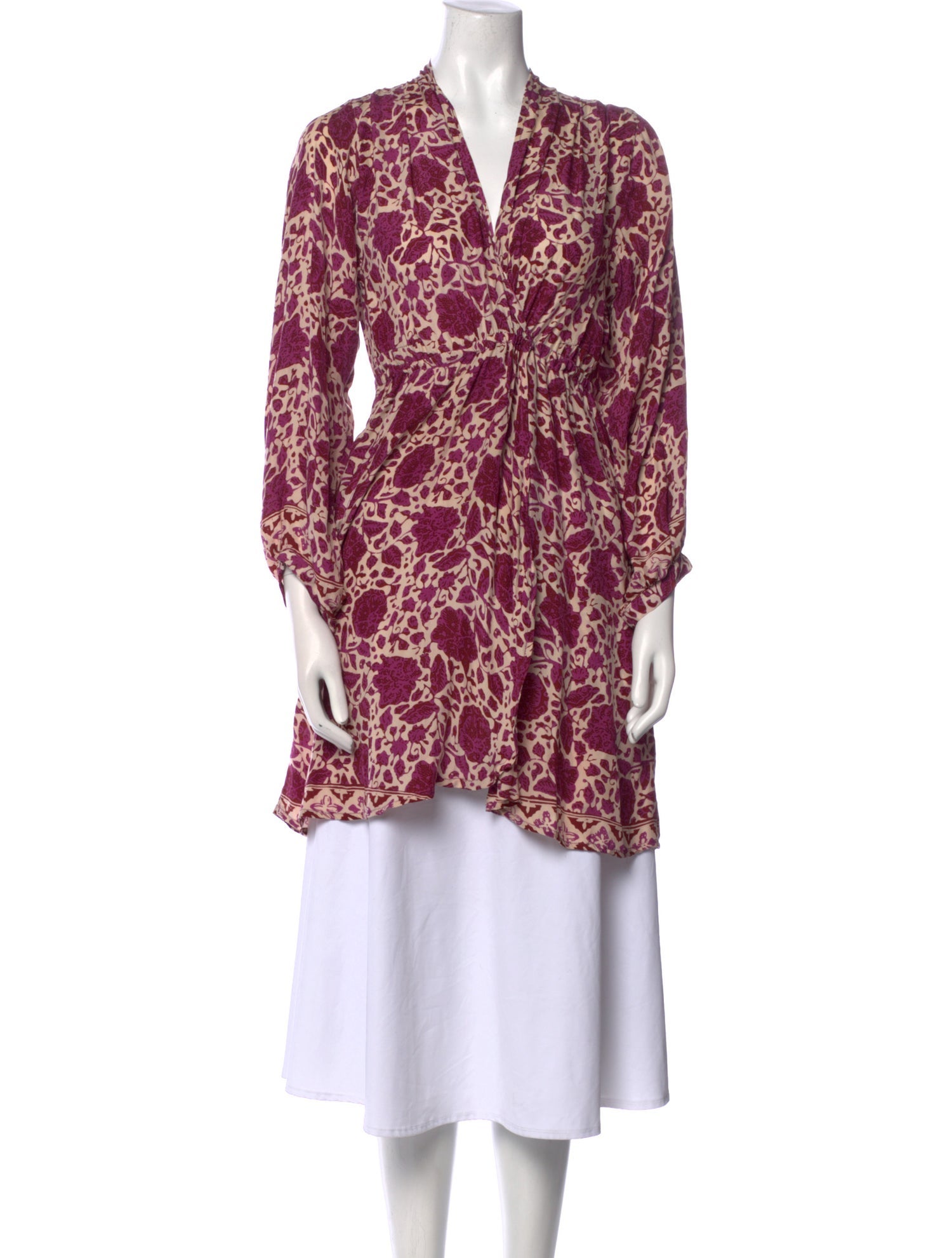 Natalie Martin Silk Mini Dress