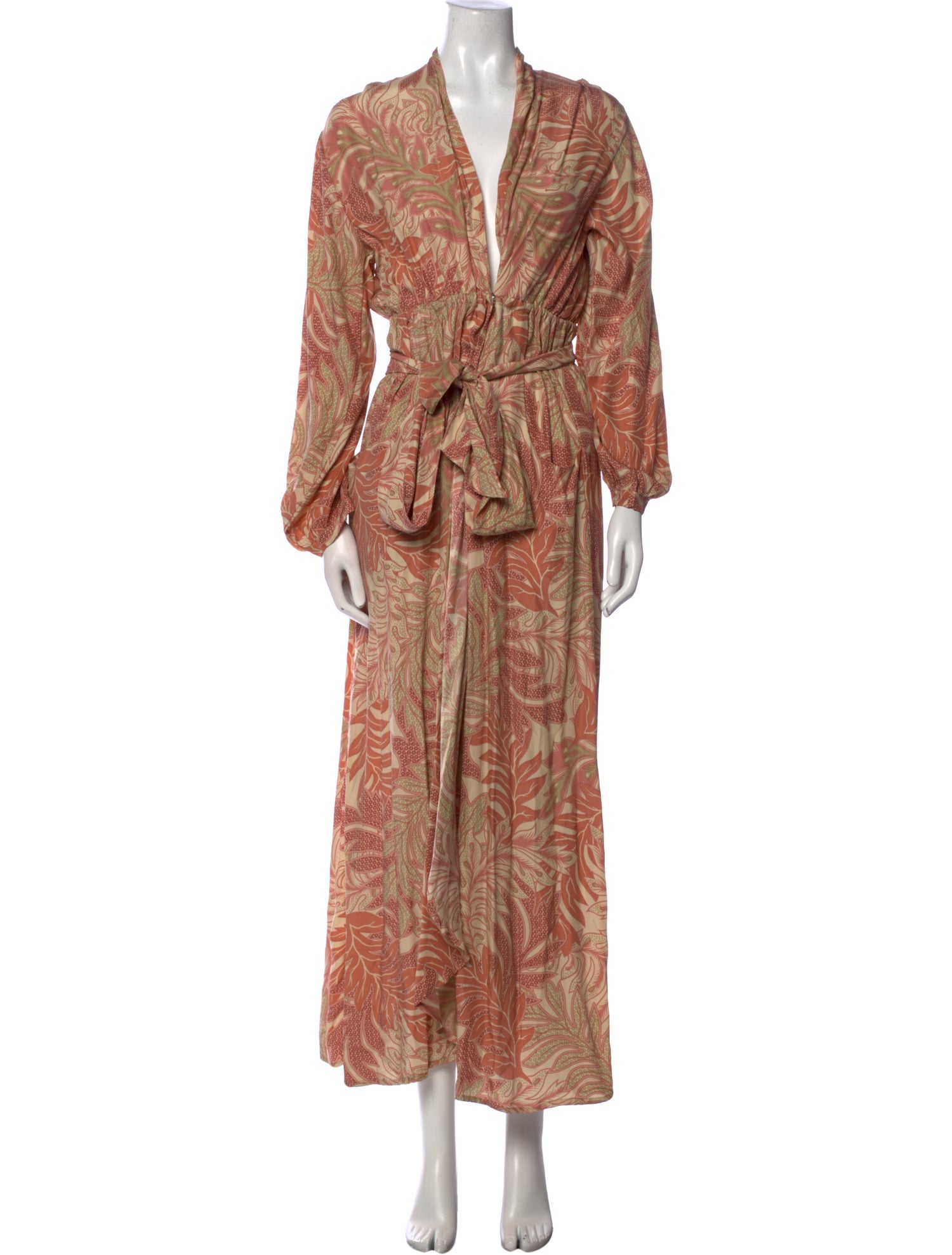 Natalie Martin Silk Long Dress