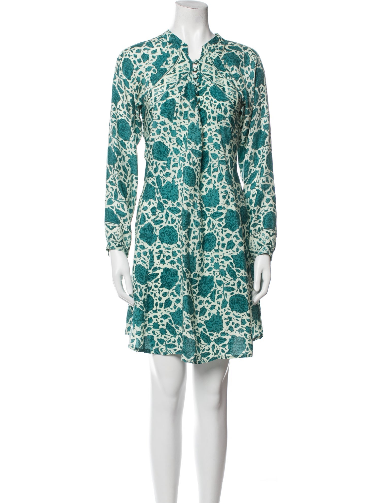 Natalie Martin Silk Mini Dress