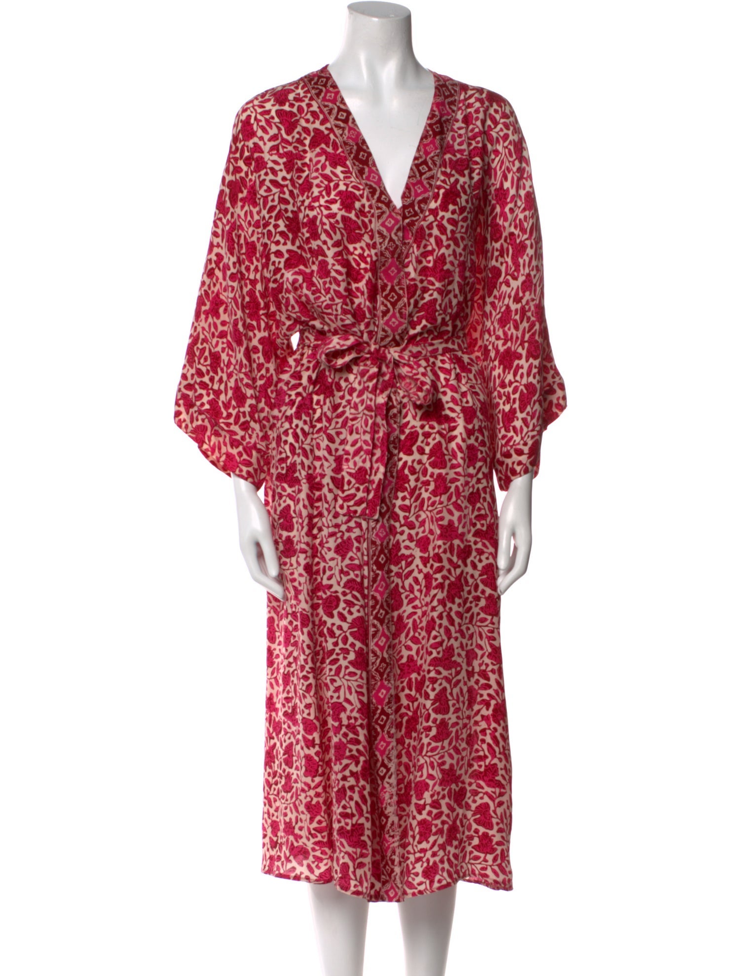 Natalie Martin Silk Long Dress