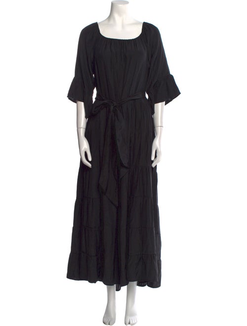 Natalie Martin Silk Long Dress