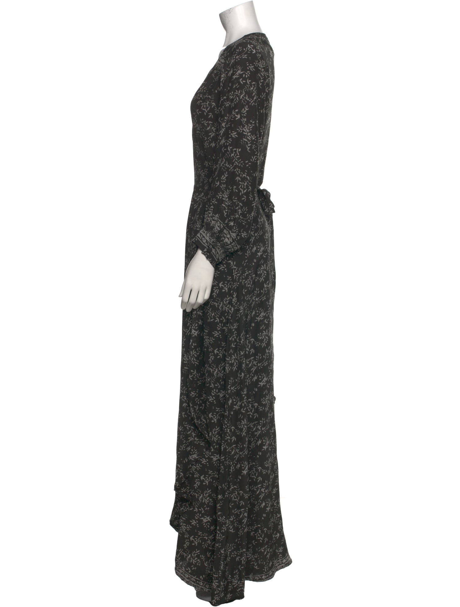 Natalie Martin Silk Long Dress
