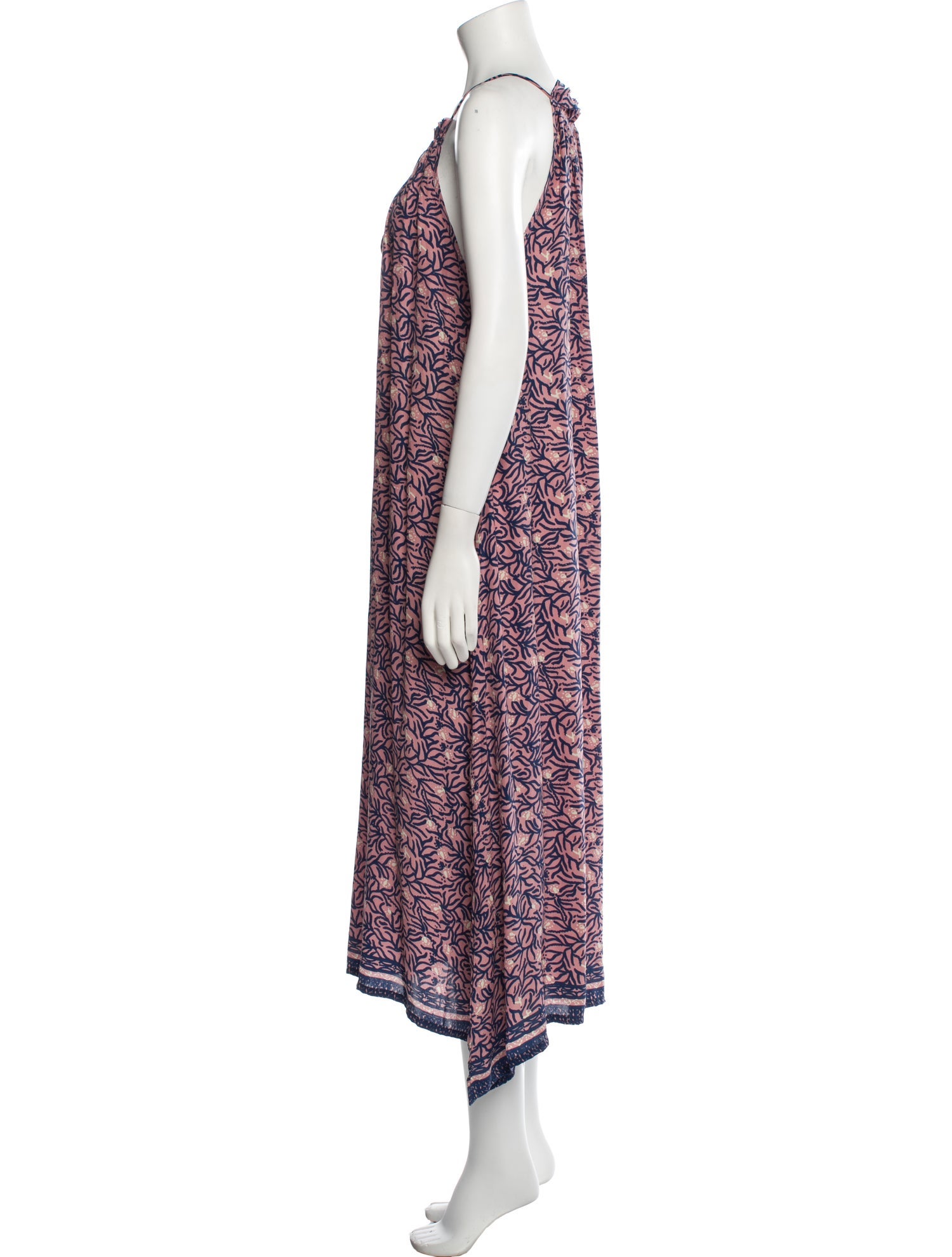 Natalie Martin Silk Long Dress