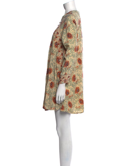 Natalie Martin Floral Print Mini Dress