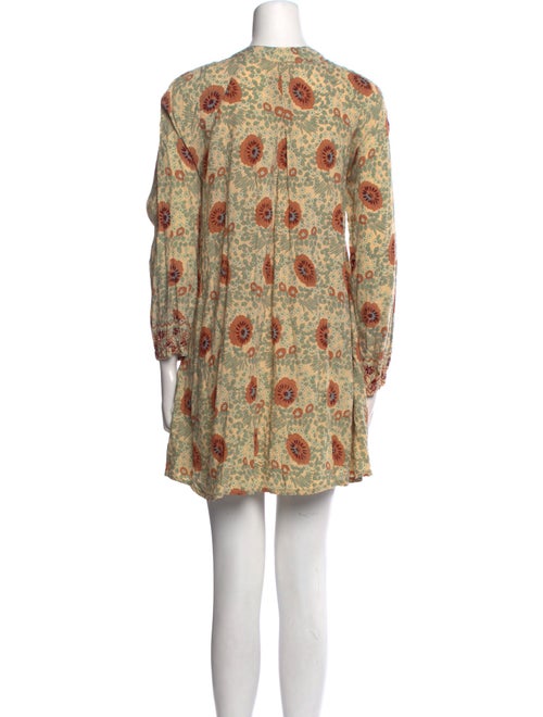 Natalie Martin Floral Print Mini Dress