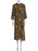 Natalie Martin Silk Long Dress