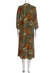 Natalie Martin Silk Long Dress