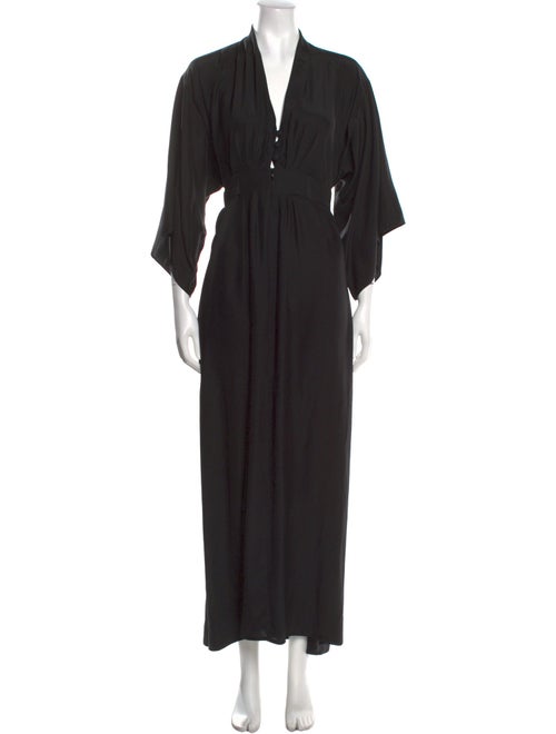 Natalie Martin Silk Long Dress