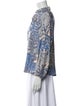 Natalie Martin Silk Printed Blouse