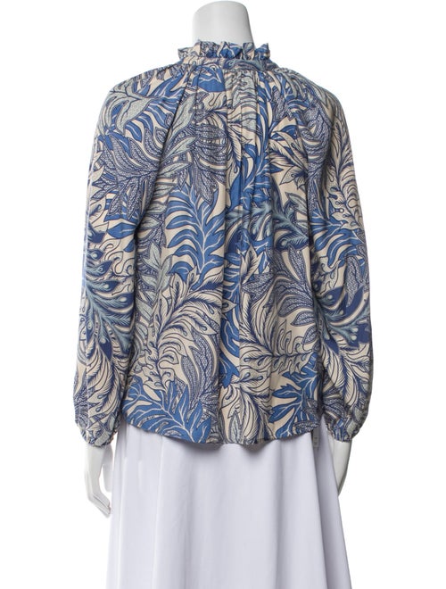 Natalie Martin Silk Printed Blouse