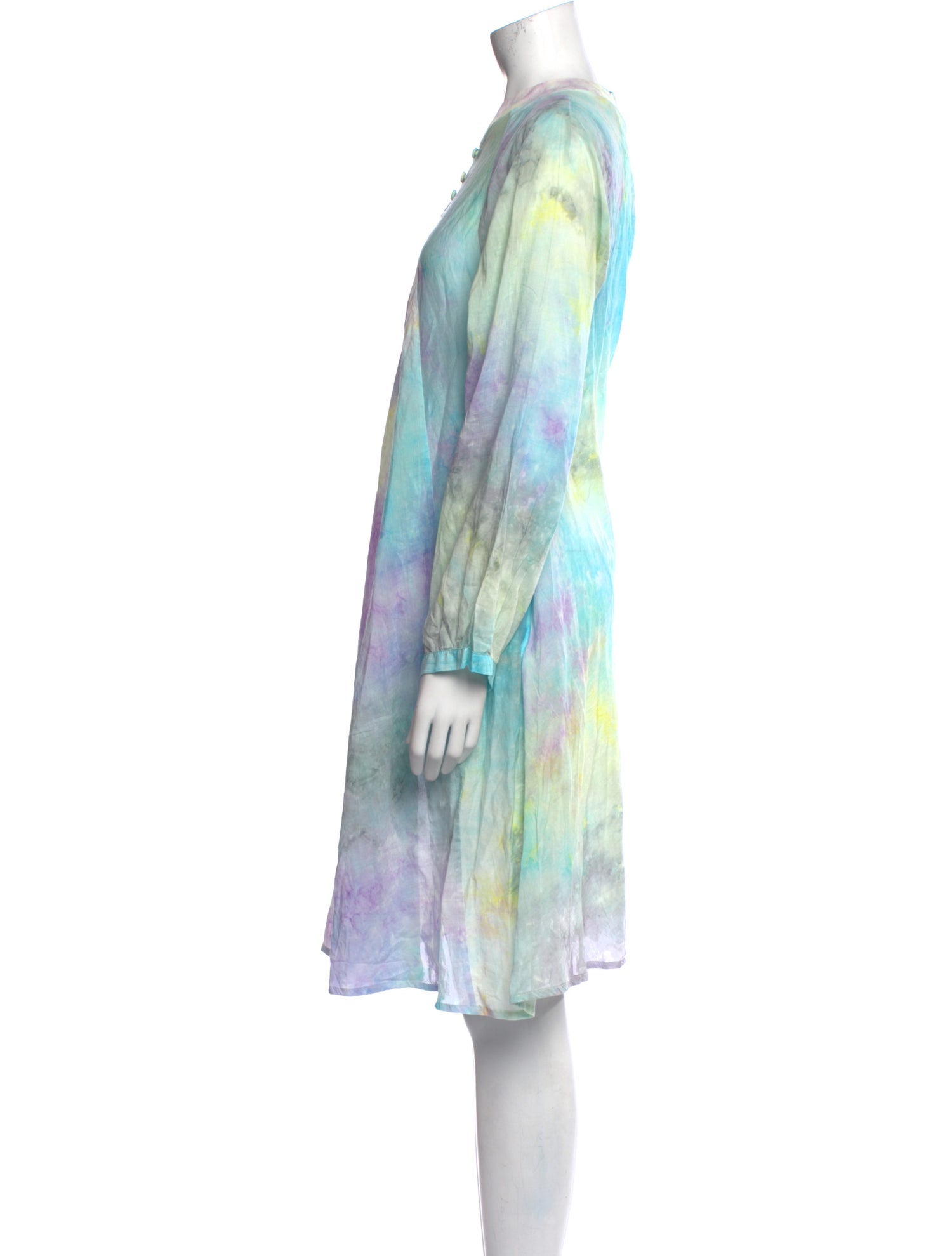 Natalie Martin Printed Knee-Length Dress w/ Tags