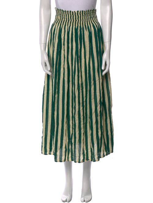 Natalie Martin Striped Midi Length Skirt