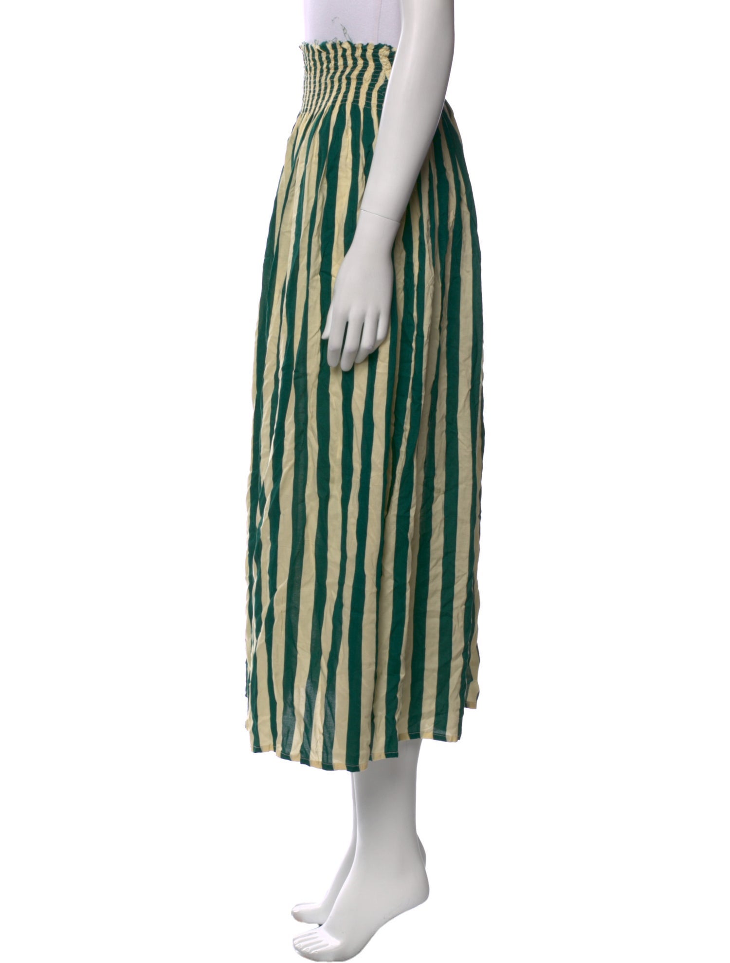 Natalie Martin Striped Midi Length Skirt