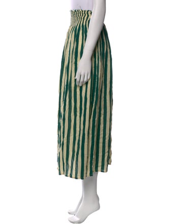 Natalie Martin Striped Midi Length Skirt