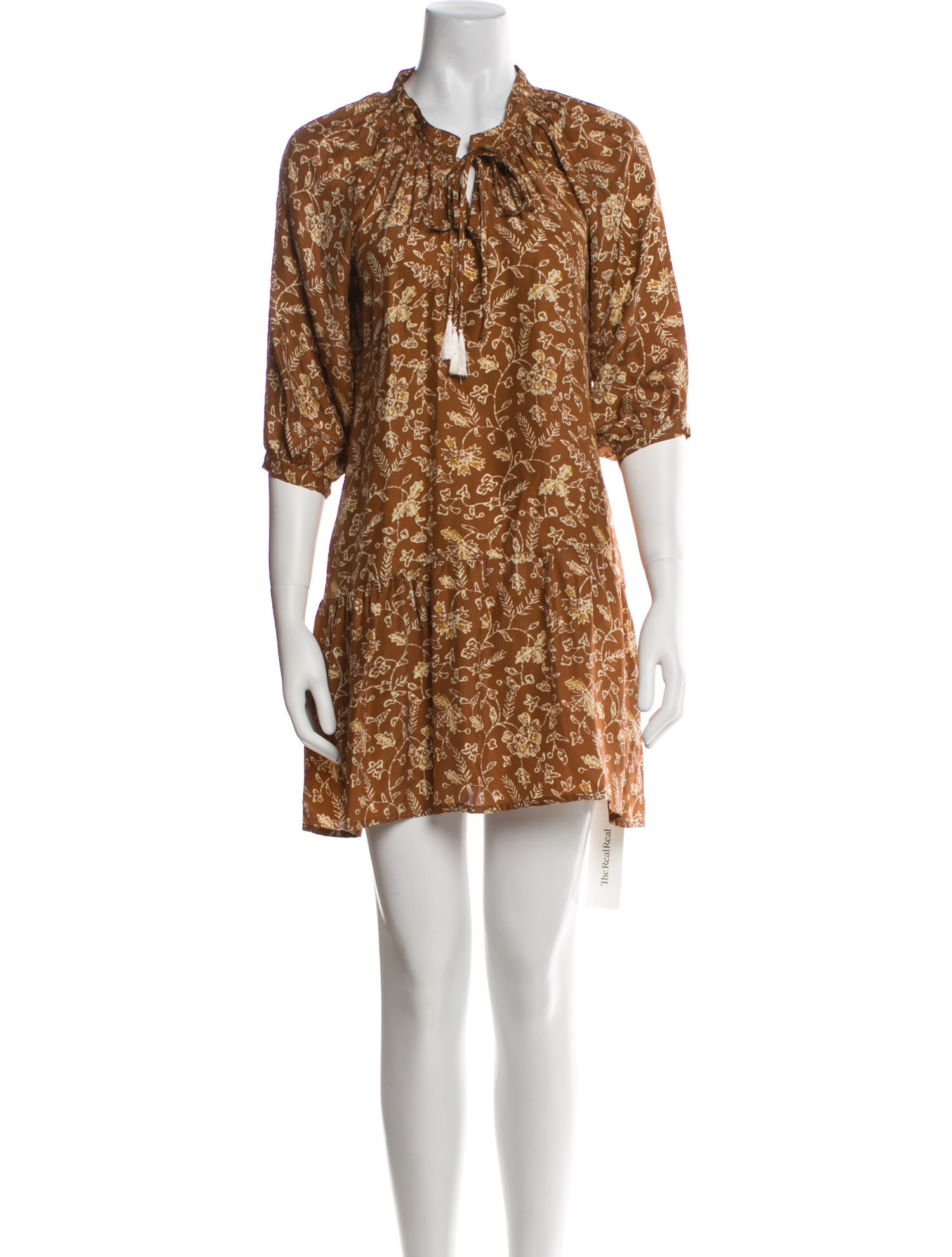 Natalie Martin Silk Mini Dress