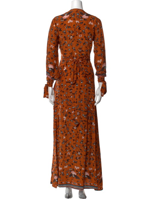 Natalie Martin Silk Long Dress